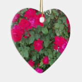 Mooie bloemen keramisch ornament (Rechts)