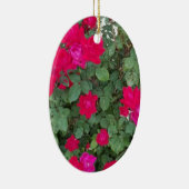 Mooie bloemen keramisch ornament (Rechts)