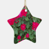 Mooie bloemen keramisch ornament (Rechts)