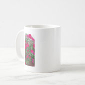 Mooie bloemen koffiemok (Voorkant links)