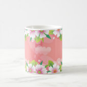 mooie bloemen koffiemok (Center)