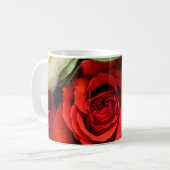 Mooie bloemen koffiemok (Voorkant links)