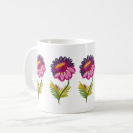 Mooie bloemen koffiemok