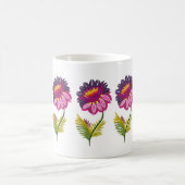 Mooie bloemen koffiemok (Center)