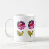 Mooie bloemen koffiemok (Links)