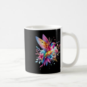 Mooie Bloemen Kolibrie Spirituele Stropdas-kleurst Koffiemok