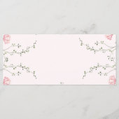 Mooie bloemen  menu (Voorkant)