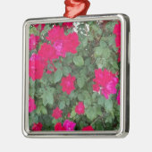 Mooie bloemen metalen ornament (Links)