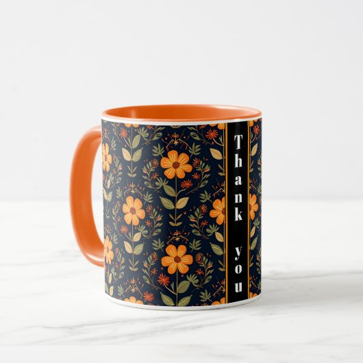 Mooie Bloemen Modern Collectie Mok (Voorkant links)