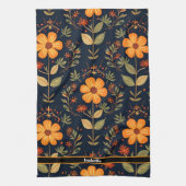 Mooie Bloemen Modern Collectie Theedoek (Verticaal)