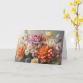 Mooie Bloemen Moederdag Kaart (Gele Bloem)