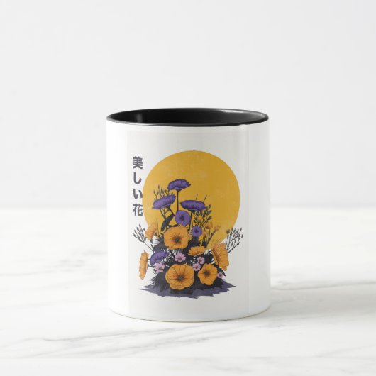 mooie Bloemen Mok (Midden)