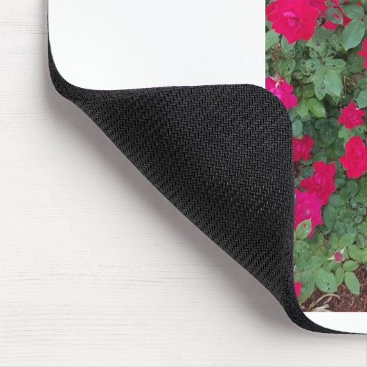 Mooie bloemen muismat (Hoek)