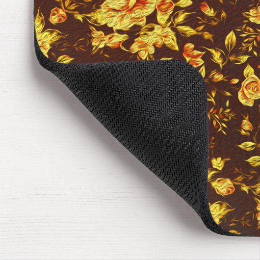 Mooie  bloemen muismat (Hoek)