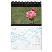 Mooie Bloemen Natuur Fotografie 2026 Muur Kalender (Mar 2026)