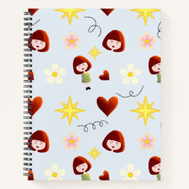 Mooie bloemen notebook voor meisjes notitieboek