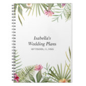 Mooie bloemen notitieboek (Voorkant)