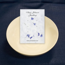 Mooie bloemen oorbel | 6 Stud Display Kaarten