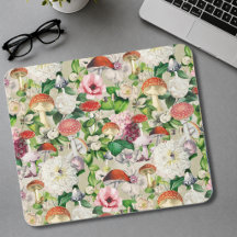 Mooie bloemen paddestoel schimmels beige tuin 