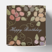 Mooie Bloemen Papier Hart Chocolade Favoriete Doos Bedankdoosjes (Bovenkant)