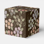 Mooie Bloemen Papier Hart Chocolade Favoriete Doos Bedankdoosjes (Achterkant)