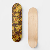 Mooie  bloemen persoonlijk skateboard (Voorkant)