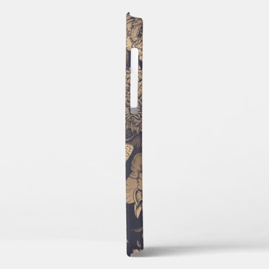 Mooie bloemen pinda's, rozen en vlinders. Case-Mate iPhone case (Achterkant / Links)