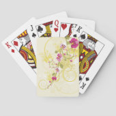 Mooie Bloemen Pokerkaarten (Achterkant)