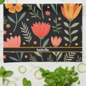  Mooie Bloemen Populair Collectie Theedoek (Gevouwen)