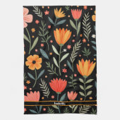  Mooie Bloemen Populair Collectie Theedoek (Verticaal)