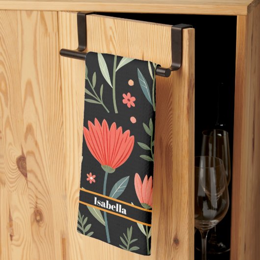  Mooie Bloemen Populair Collectie Theedoek (Derde Gevouwen)