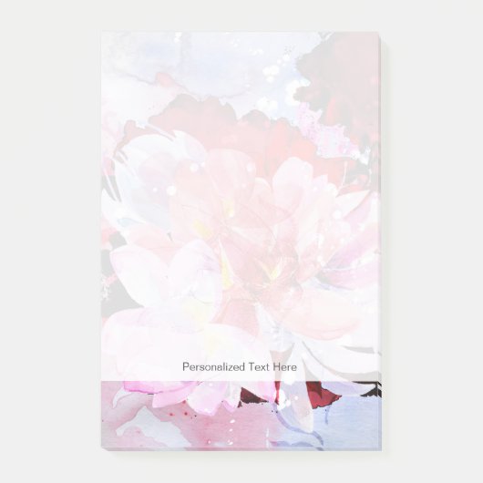 Mooie bloemen post-it® notes (Voorkant)