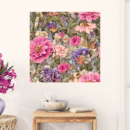 Mooie  bloemen poster