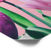Mooie bloemen poster (Hoek)
