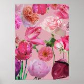Mooie bloemen poster (Voorkant)