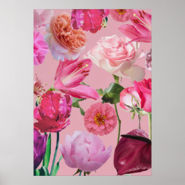 Mooie bloemen poster