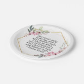 Mooie Bloemen Psalm 91 Papier Bord (Gekanteld)