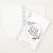 Mooie Bloemen Psalm 91 Planner (Display)