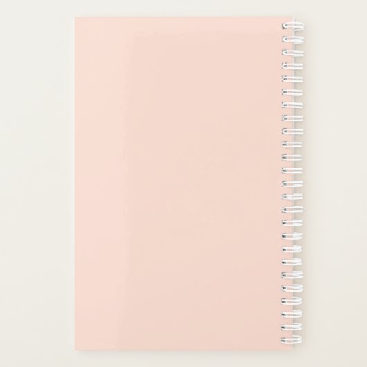 Mooie Bloemen Psalm 91 Planner (Achterkant)