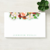 Mooie Bloemen Rozen Kleurrijke Bloemen Waterverf Post-it® Notes (Kantoor)