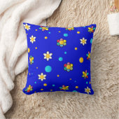 Mooie bloemen schattig patroon voor Kinderkamer Kussen (Deken)