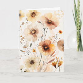 Mooie bloemen sorry voor je verlies kaart