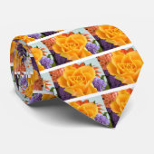MOOIE BLOEMEN STROPDAS (Opgerold)