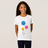 Mooie bloemen t-shirt (Voorkant volledig)