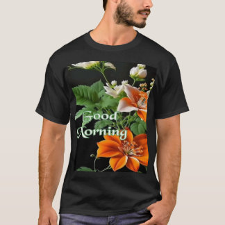 Mooie bloemen t-shirt
