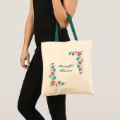 Mooie bloemen tas - selecteer uw grootte/kleur/tek (Voorkant (product))