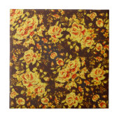 Mooie  bloemen tegeltje (Voorkant)