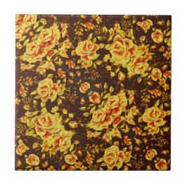 Mooie  bloemen tegeltje