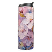 Mooie bloemen thermosbeker (Gedraaid links)