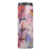 Mooie bloemen thermosbeker (Achterkant)